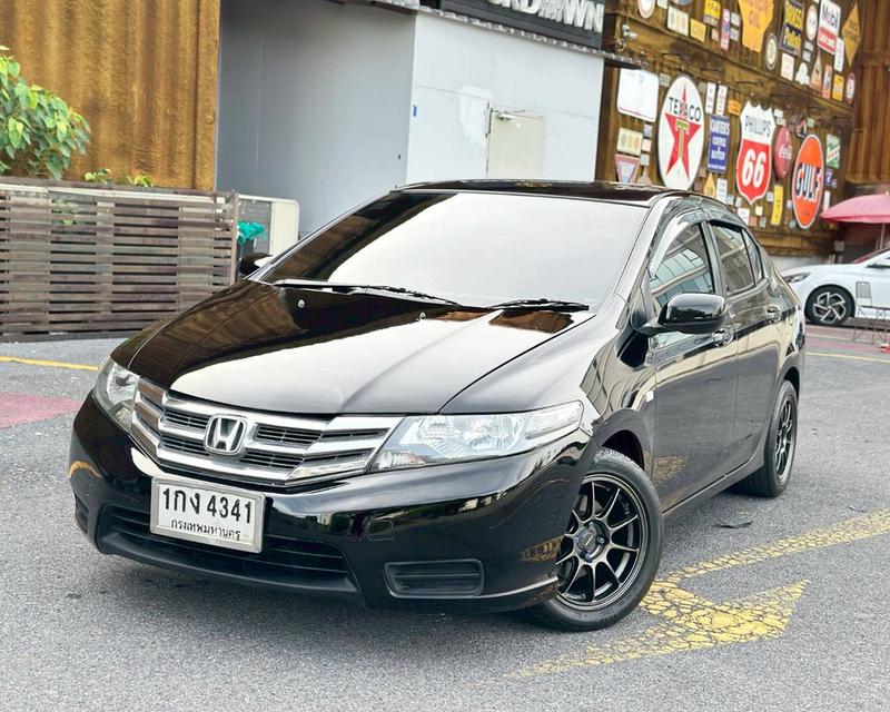 Honda City 1.5s i-Vtec เกียร์ Auto ดำ ปี 2012