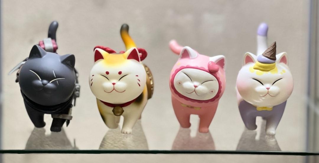 Art Toy กล่องสุ่มแมว Cat Bell 1