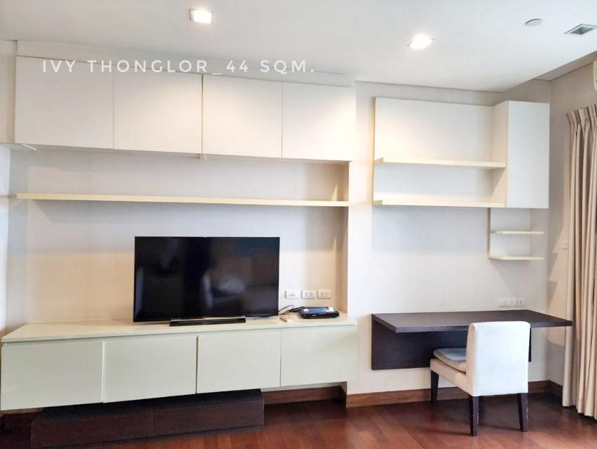 ขาย คอนโด with tenant 1 bedroom city viewIVY ทองหล่อ 23 (ไอวี่ ทองหล่อ 23) 44 ตรม. fully-furnished in mid of Thonglor 7. 4