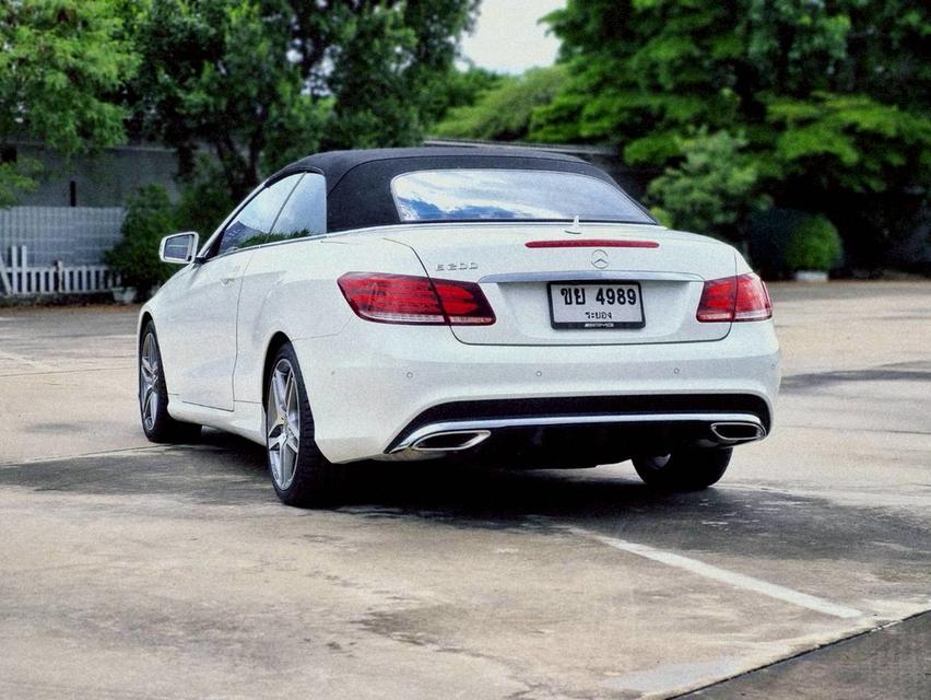 Benz E200 Cabriolet ( AMG ) ปี 2015 รถสวย พร้อมใช้