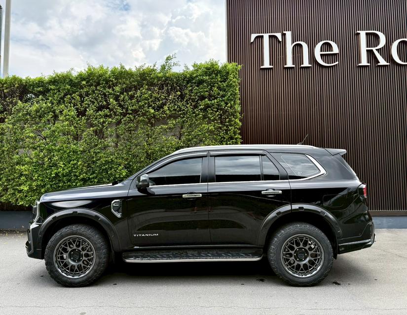 FORD EVEREST 2.0 BI TURBO TITANIUM PLUS 4×4 TOP ปี22 สีดำ 4
