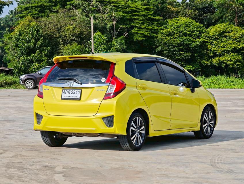 HONDA JAZZ GK 1.5 SV Top Y2015. สีเหลือง ออโต้