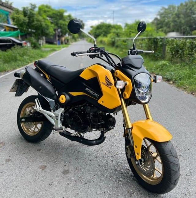 Honda MSX 125 สีเหลือง 1