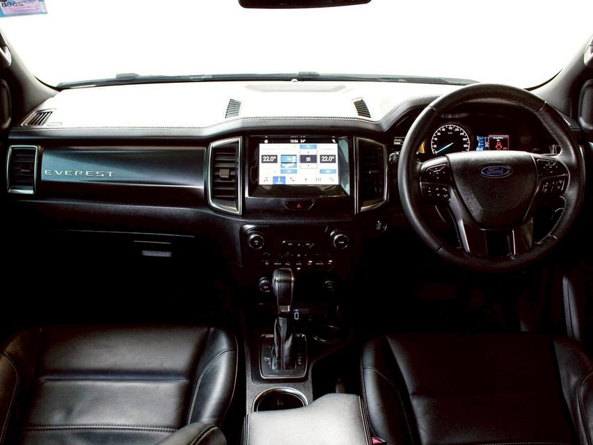 FORD EVEREST 2.0 TURBO TITANIUM PLUS 2WD ปี 2019 โฉม ปี15-22 เกียร์ AUTO ดีเซล สีขาว รถบ้านพร้อมใช้งาน ไมล์เพียง 131,348 km. 11