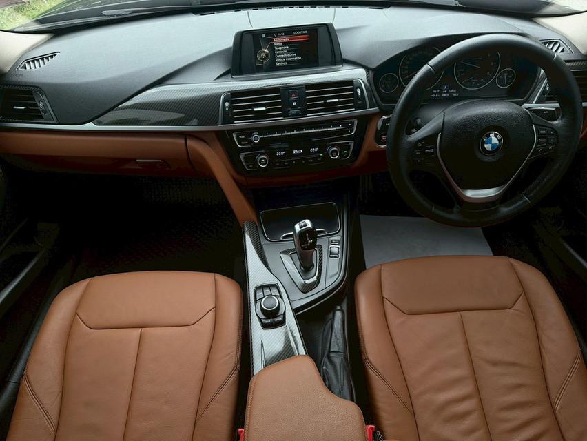 🔥#BMW F30 LCI 320D ICONIC ปี2017เครื่องยนต์ดีเซล 2.0 TwinTurbo เกียร์ZF 8Speed เลขไมล์ 160,xxx กม. รถบ้านแท้ เจ้าของ 1 มือ🤗เพียง 599,000(จัดไฟแนนซ์ รูปที่ 17