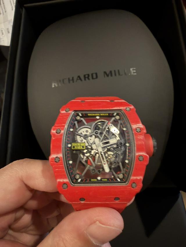 Sale Richard Mille 35-02 RED NTPT 2019 สภาพ 99% รุ่นยอดนิยม สีแดงหายาก เจ้าของขายเอง รูปที่ 2