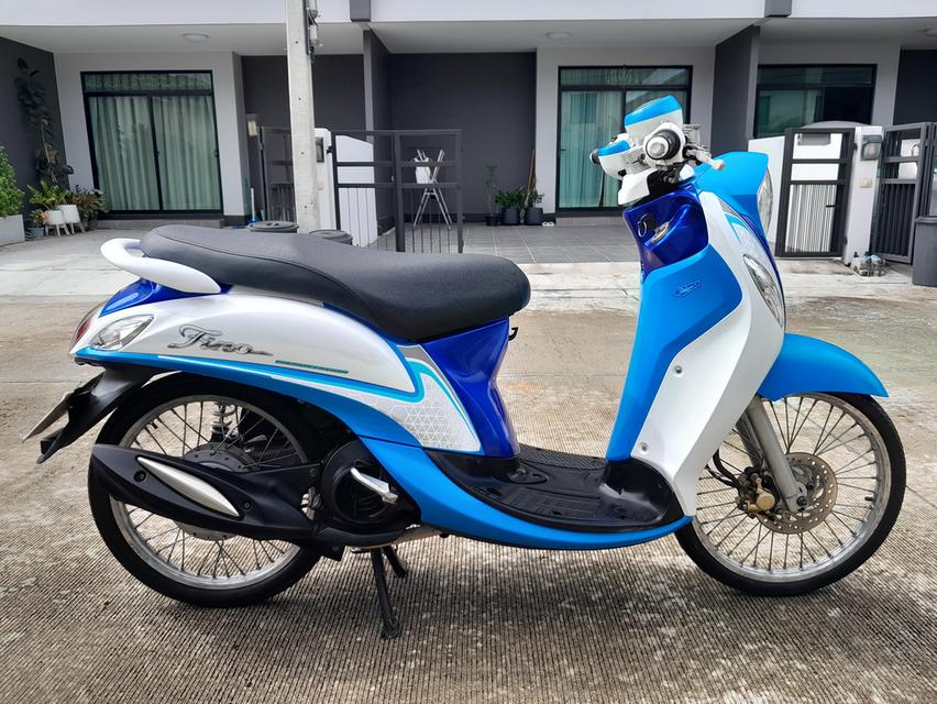 Yamaha Fino Fi 115i ปี2014 สีขาว-ฟ้า-น้ำเงิน 11