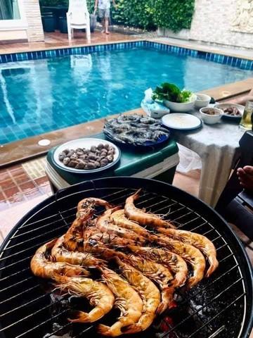 บ้านพูลวิลล่า ขนาด 200ตารางวา พิกัด จอมเทียนชัยพฤกษ์2 5