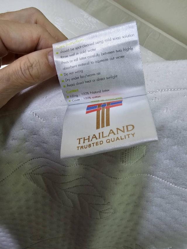 Topper ยางพาราแท้ รุ่น Firm ขนาด 3.5 ฟุต หนา 2" ส่งต่อมือสอง สภาพดี ไม่มีตำหนิ (ไม่รวมเตียง) รูปที่ 5