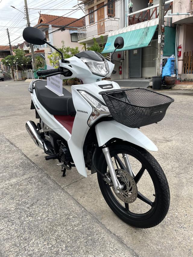 Wave 125 i Led รุ่นปี 2021 มีเล่มเขียว ภาษี 69 ยังไม่หมด กุญแจ 2 ดอก