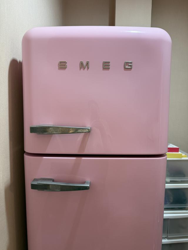 ตู้เย็น SMEG 50's retro 2 ประตู FAB30RPK5 สีชมพูพาสเทล