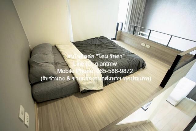 ให้เช่าคอนโด “ชีวาทัย เรสซิเดนซ์ อโศก (Chewathai Residence Asoke)” MRT พระราม 9 (ห้อง Duplex, ชั้น 10, 35 ตร.ม. 1 น 1 น้ 6