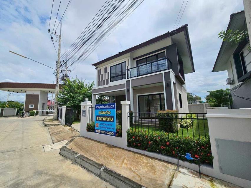 🏠𝗞𝗮𝗿𝗻𝗸𝗮𝗻𝗼𝗸 𝗩𝗶𝗹𝗹𝗲 𝟮𝟰 ดอนแก้ว ยูนิตสุดท้าย! บ้านเดี่ยว 3 ห้องนอน ทำเลใกล้ รพ.นครพิงค์ | เพียง 𝟰.𝟬 ล้าน* 4