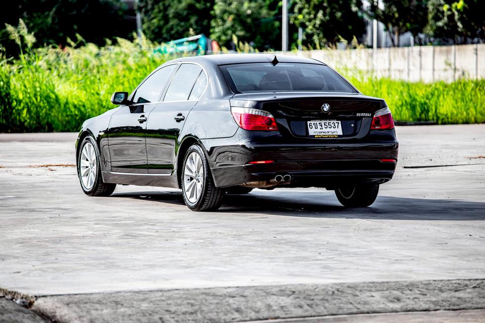 Bmw 525i ปี 2008 สีดำ มือเดียวป้ายแดง สวยสภาพดี 8