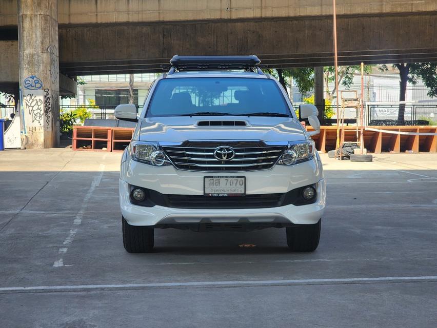 ขายรถ Toyota Fortuner 2.5G ปี 2013 สีขาว เกียร์ออโต้ 2