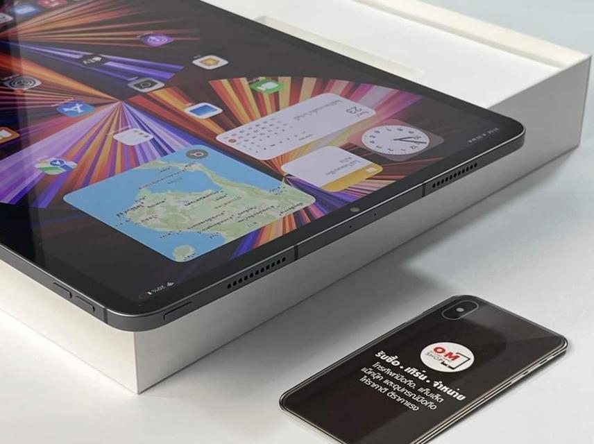 ขาย/แลก iPad Pro12.9 Gen5 M1 128GB Wifi+Cellular สี Gray ศูนย์ไทย ประกันศูนย์ยาว Applecare+ เพียง 35,900 บาท  5