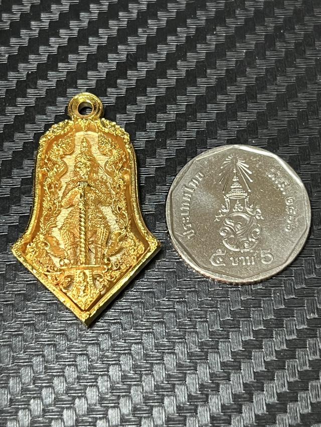 เหรียญหล่อพุทธศิลป์ ท้าวเวสสุวรรณโณ พิมพ์จำปี 2565 วัดห้วยมงคล จ.ประจวบคีรีขันธ์ 4