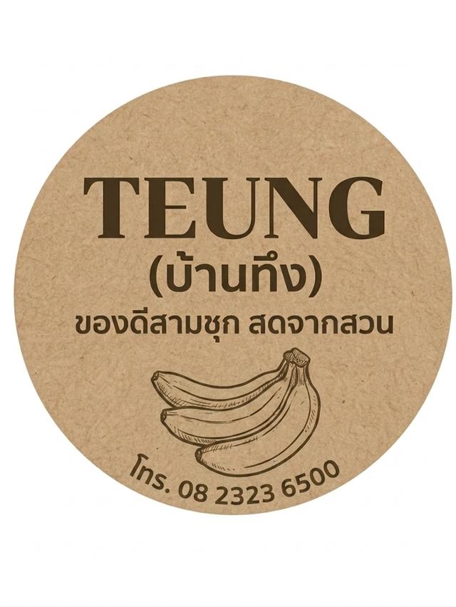 TEUNG บ้านทึง กล้วยตาก ของดีสามชุก สดจากสวนสุพรรณบุรี
