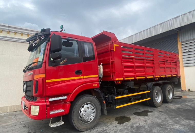 FOTON 375แรง 10 ล้อพ่วงแม่ลูก 2