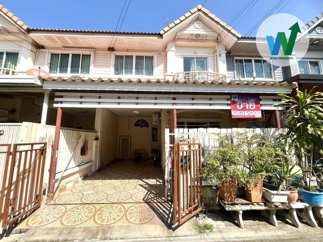 ทาวน์เฮ้าส์ 2 ชั้น ทำเลดี ราคาถูก ขนาด 21 ตร.ว. หมู่บ้านเปี่ยมสุข พระนั่งเกล้า 1