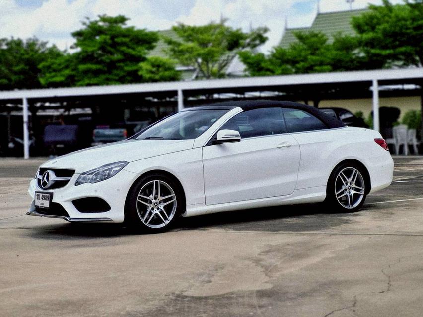 Benz E200 Cabriolet (AMG) ปี 2015 ไมล์ 48,000 km.