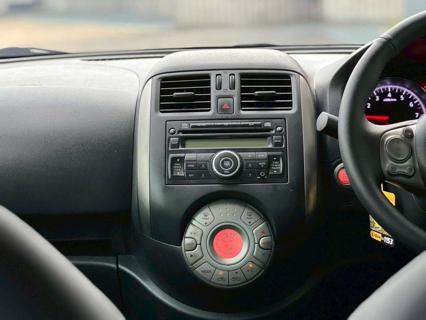 Nissan Almera 1.2VL AT ปี2012 สีขาว🔥🔥ราคา 129,000 บาท🔥🔥- ไมล์ 17x,xxx Km. รูปที่ 15