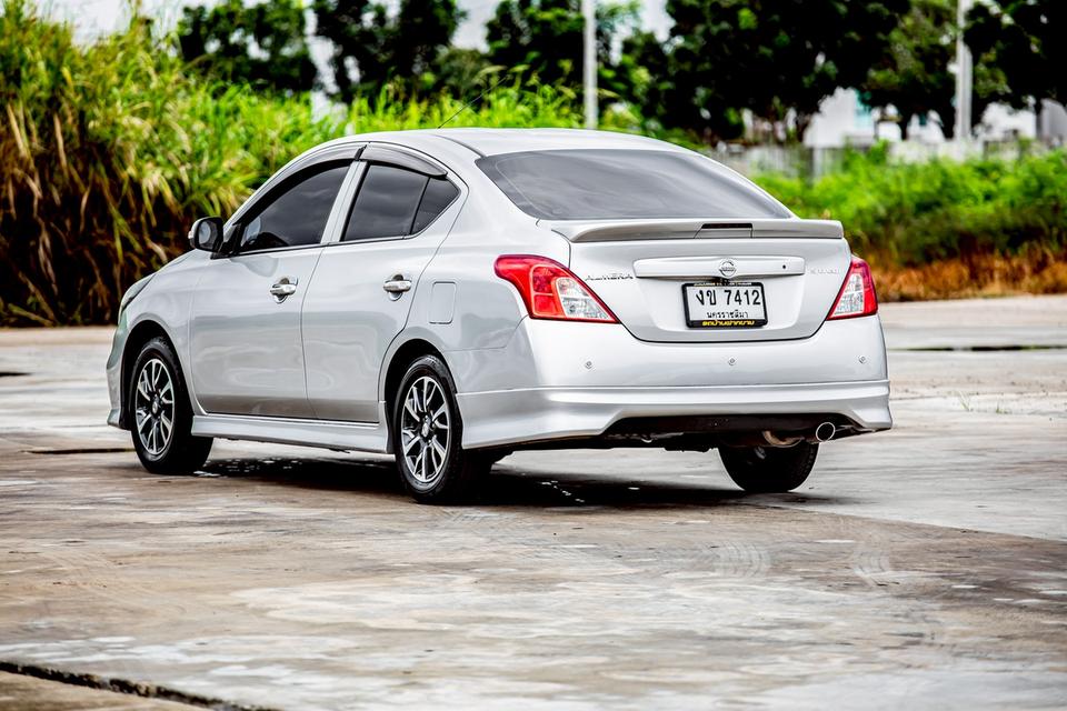 Nissan Almera 1.2E ปี 2019 สีเทา เกียร์ออโต้   9