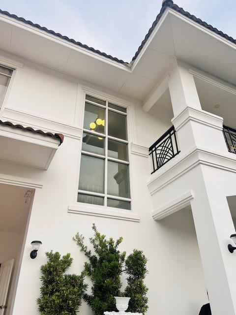 P614 ให้เช่าบ้านเดี่ยว 2 ชั้น หมู่บ้าน นลินวิลล์ 5 ร่มเกล้า Nalin Ville 5 Romklao เดินทางสะดวก เหมาะอยู่อาศัย ถนนเคหะร่มเกล้า 14