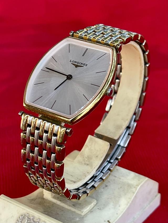 นาฬิกา LONGINES ทรงเหลี่ยม รุ่น La Grande Classique นาฬิกาลองจิ้นมือสอง