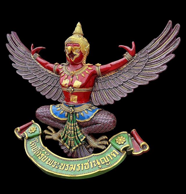 ครุฑธนาคาร องค์ใหญ่ ขนาด2เมตร20ซม ครุฑติดหน้าห้าง พญาครุฑองค์ใหญ่