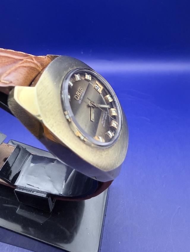 Oris นาฬิกาสวิส ORIS Automatic 25 Jewels🇨🇭 Swiss Made | Vintage 1970s รูปที่ 3