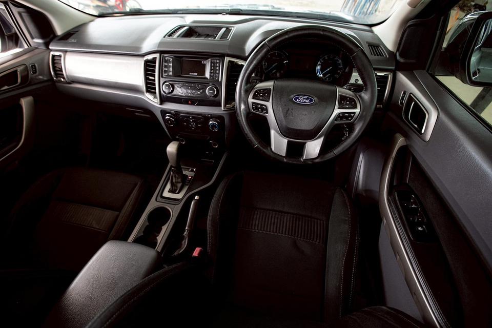 Ford Ranger 2.2 XLT Hi-Lander Double Cab เกียร์ AT ปี2017 สีเทา สภาพดีมากๆ 16