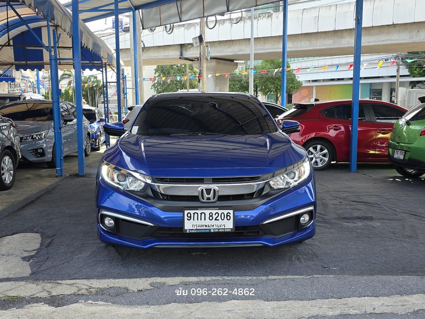 ปี 2019  #HONDA  #CIVIC #FC 1.8 EL i-VTEC  A/T (9กก 8206 กทม.) *เลขไมล์  54,xxx km.สีน้ำเงิน รูปที่ 2