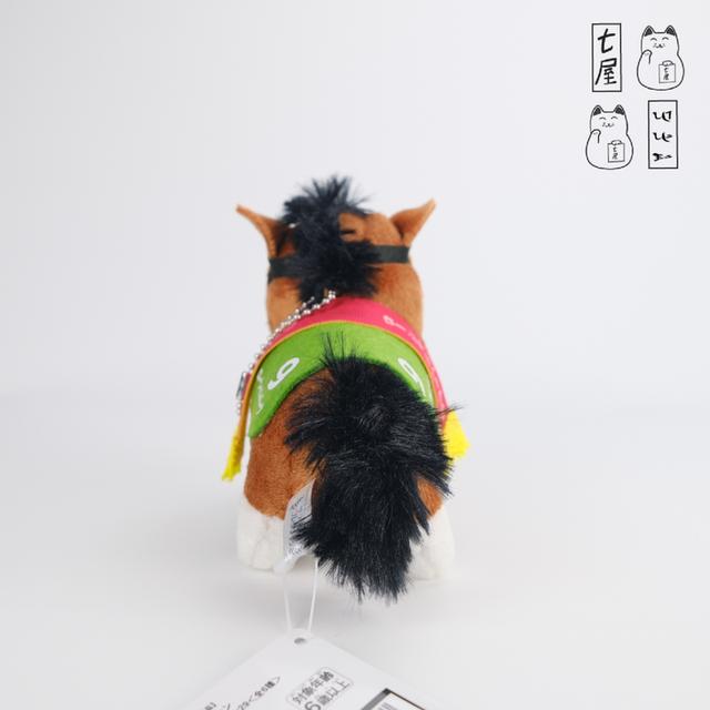 พวงกุญแจ ม้าอ้วน ม้าแข่ง No.9 โรแชมพาร์ค 🏇 Rousham Park ・ Horse Racing Keychian ・ Mascot 12 cm 🏆 รูปที่ 5
