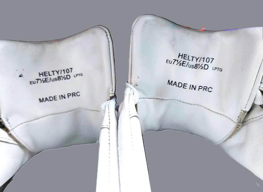 รองเท้า Bally Oriano men's red/white Striped Leather Low-Top Sneakers, Men’s 4