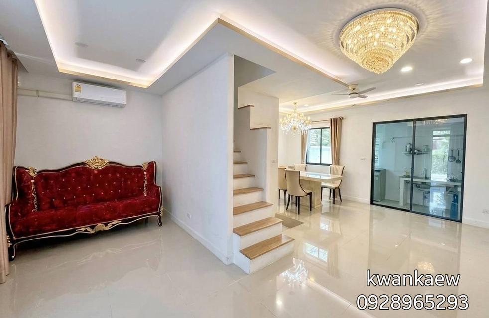 ขาย/ให้เช่า townhome 2 ชั้น มบ.พลีโน่ พหบ-วัชรพล 2 ตบแต่งพร้อมอยู่ 3