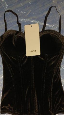 Coset POEM  มือ1 Back Stretch-Velvet Corset