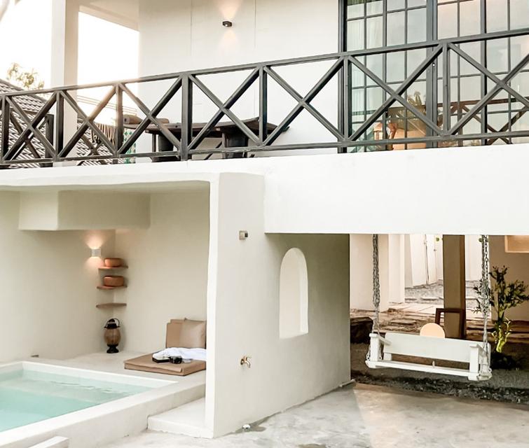 บ้านเดี่ยวชั้นครึ่งพูลวิลล่า สไตล์เออร์เบิร์นโมเดิร์น สันทราย เชียงใหม่ ไลน์ไอดี ✅ @ibx7531n 3