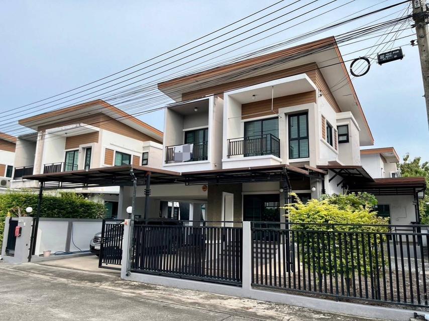 ขายบ้านเดี่ยว 2 ชั้น หมู่บ้านเดอะเพรสทีจ เพลินใจ4 ตรงข้ามดิโอโซน ขนส่งใหม่ เมืองระยอง 1