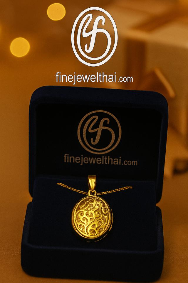 Finejewelthai จี้ล็อกเก็ต ล็อกเก็ตเงินแท้ P121100