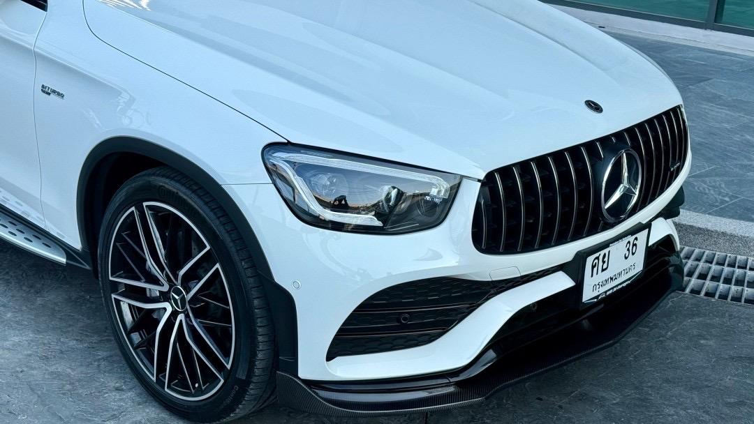 Benz Glc43 Coupe Amg Black Edition Facelift ตัวสุดท้าย ปี 2021 รหัส WB36 6