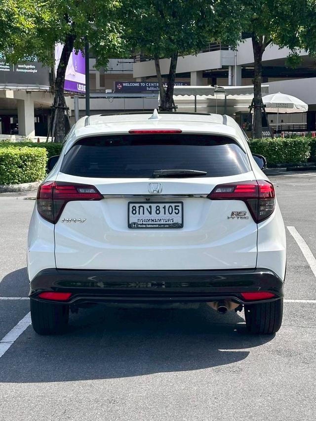 Honda HRV 1.8 RS เกียร์ Auto สีขาวมุก ตัว Top ปี 2019 (MNC)