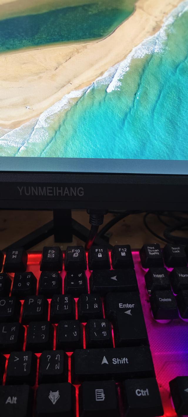 จอคอมพิวเตอร์ 22 นิ้ว 75 Hz ใช้งานได้ปกติสภาพดี