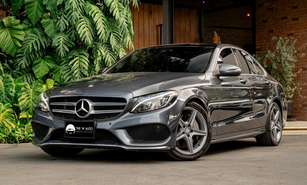 Mercedes-Benz C300  AMG Bluetec Hybrid ปี 2016📌𝐁𝐄𝐍𝐙 𝐂𝟑𝟎𝟎 เข้าใหม่สีพิเศษ! งานดี 8 แสนยังมีทอน 💵✨