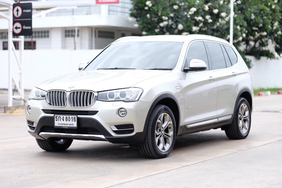 รหัสรถ TNS8016 BMW X3 2.0d HIGHLINE LCI ดีเซล ปี 2016