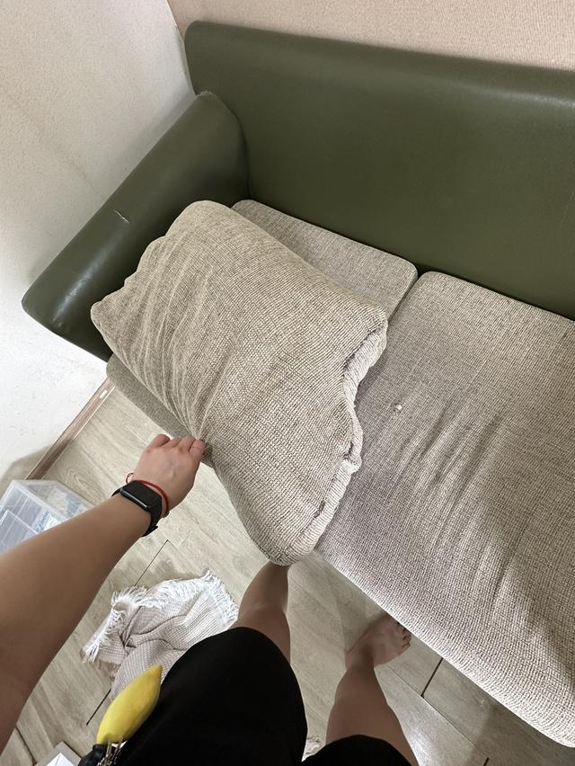 🔥ลดราคา🔥โซฟาหนัง 2 ที่นั่ง SB โครงดี เบาะนุ่ม นั่งสบาย (มือสอง)🛋️ รูปที่ 7