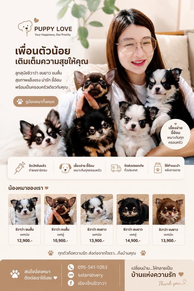 ชิวาวาน่ารักราคาถูกมาก