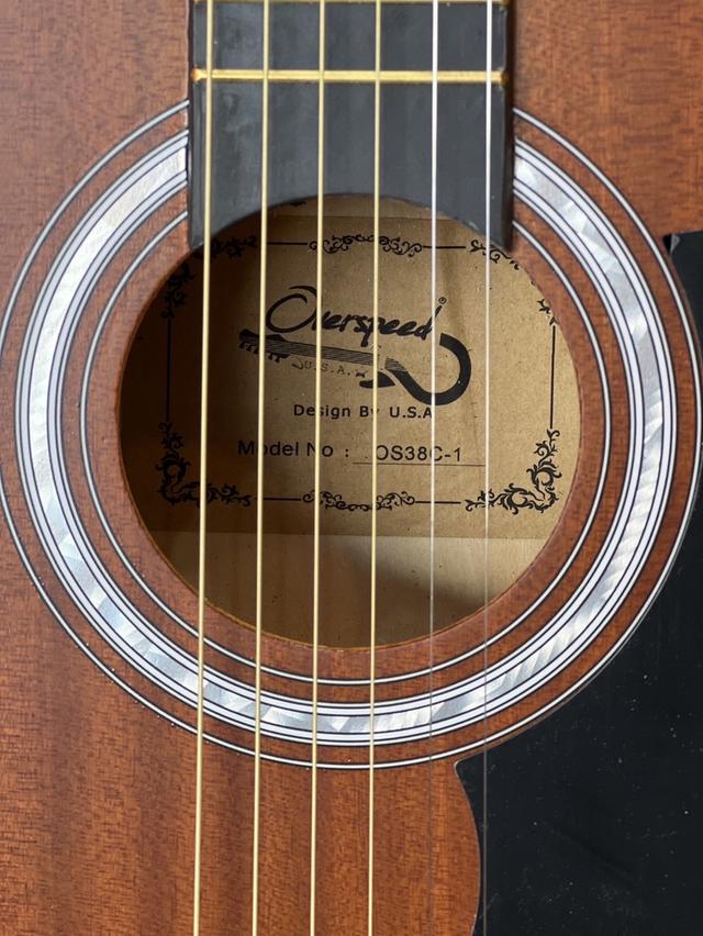 มือสอง กีตาร์โปร่ง Overspeed  5