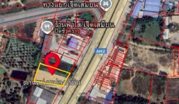 ขายด่วน ที่ดิน 1ไร่ 2 งาน 46 ตารางวา ถมแล้ว ติดถนนเพชรเกษม ตำบลดอนทราย อำเภอโพธาราม จังหวัดราชบุรี 2