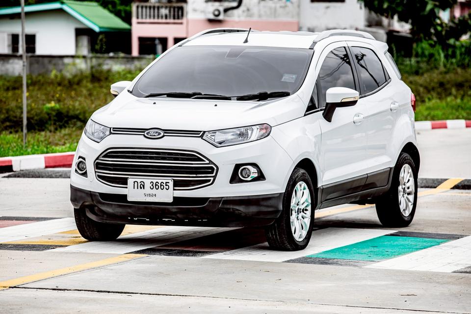 Ford EcoSport 1.5 Titanium Sunloof ปี 2014 สีขาว 